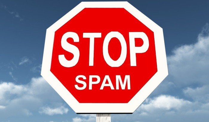 ограничение спам рассылки