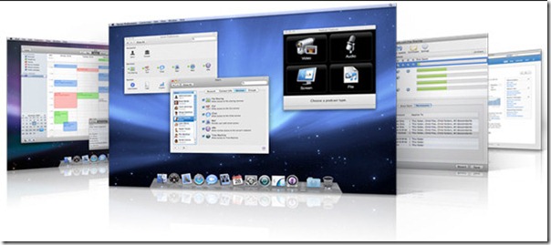 Рабочий стол MAC OS X