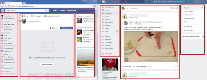 ВК (Вконтакте) как аналог Фейсбук